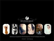 Tablet Screenshot of boudoirimage.com.au